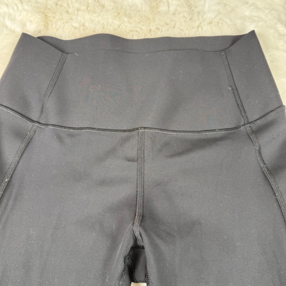 Gap Fit Goddess Sculpt Compression Crop High Rise Leggings Black Women's Medium - Picture 2 of 8